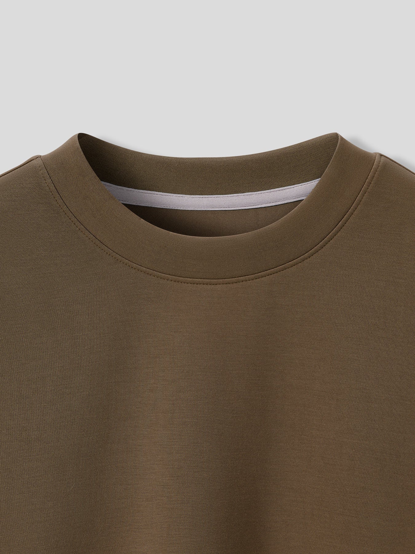 Modal Blend Elbow Patch Long Sleeve Tee:Slim Fit - Image 68