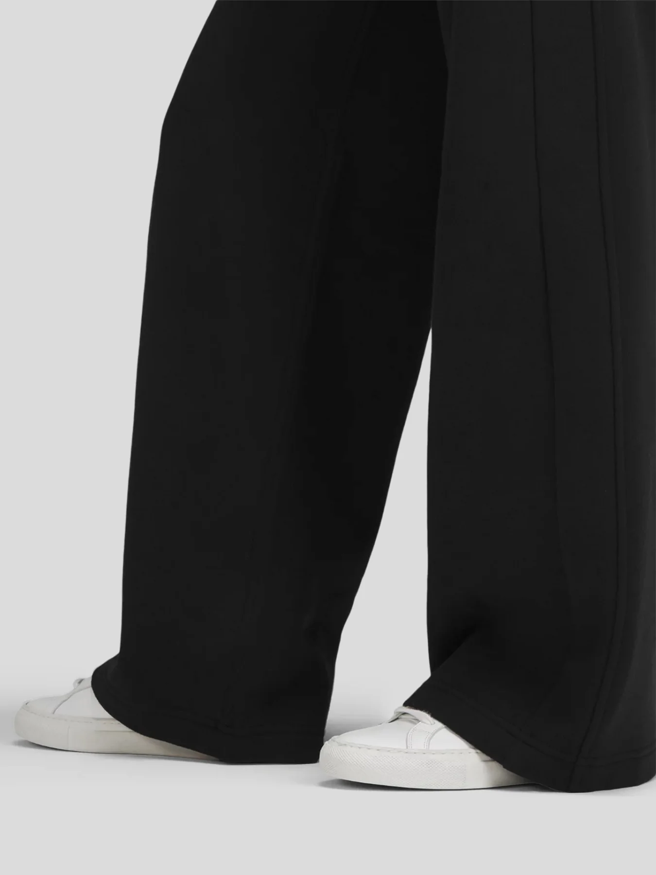 Modal Blend Mid-Rise Wide Leg Pant - Image 13