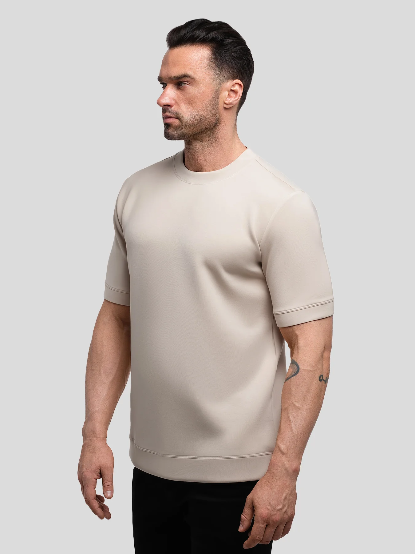 Modal Blend Short Sleeve Tee:Slim Fit - Image 20