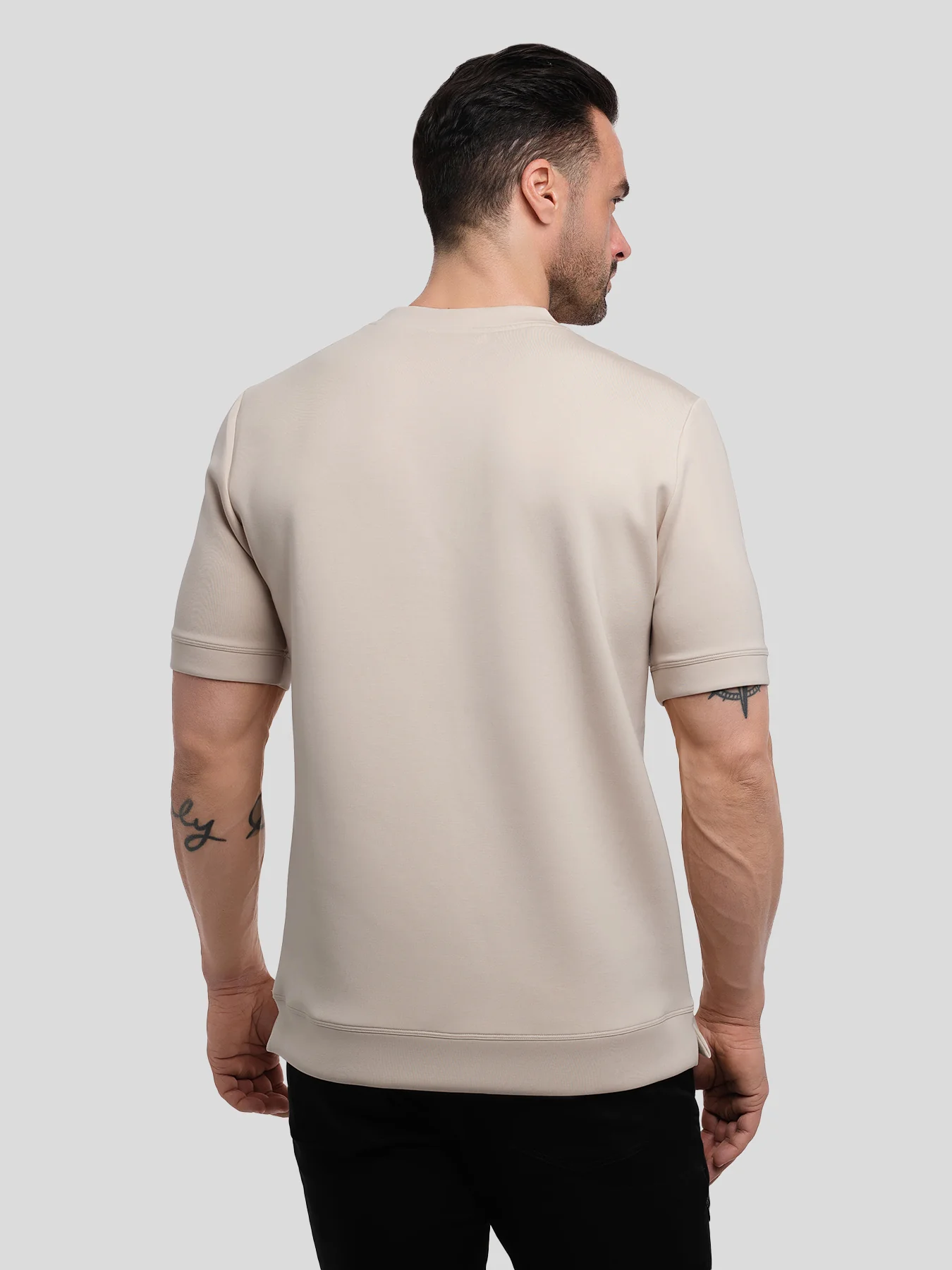 Modal Blend Short Sleeve Tee:Slim Fit - Image 22