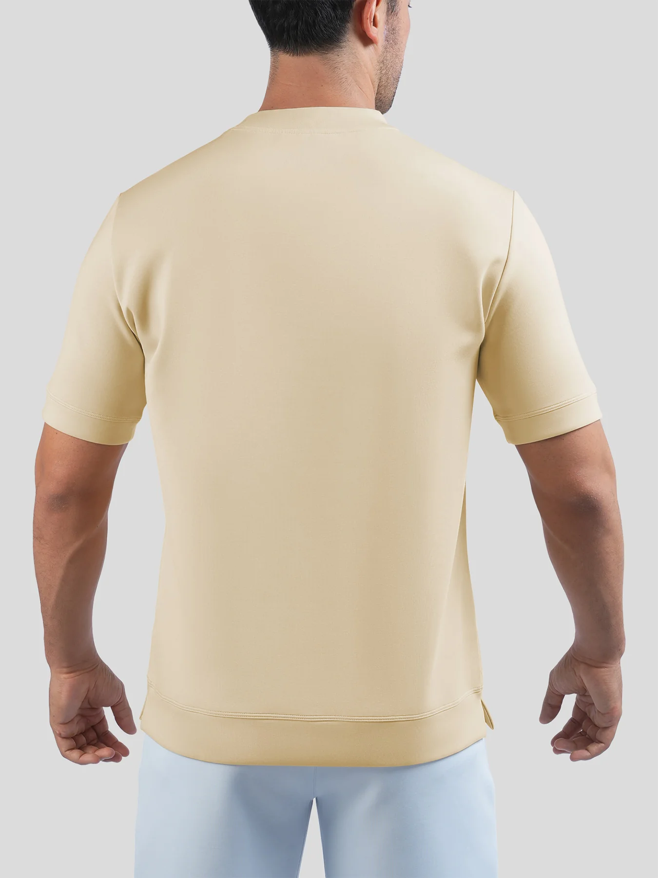 Modal Blend Short Sleeve Tee:Slim Fit - Image 35