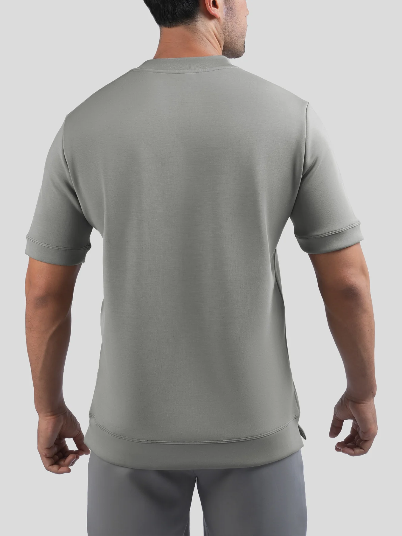 Modal Blend Short Sleeve Tee:Slim Fit - Image 42