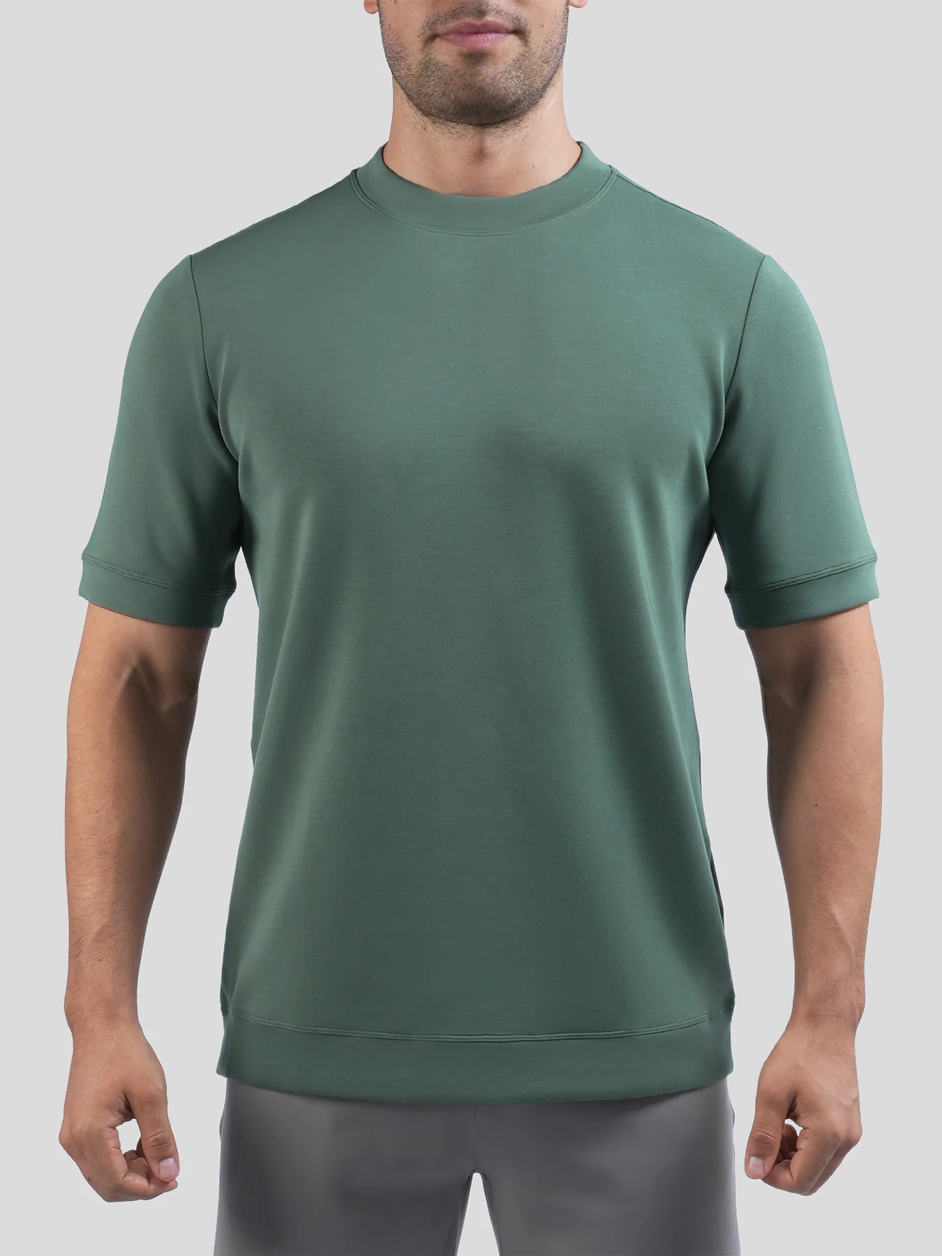 Modal Blend Short Sleeve Tee:Slim Fit - Image 47