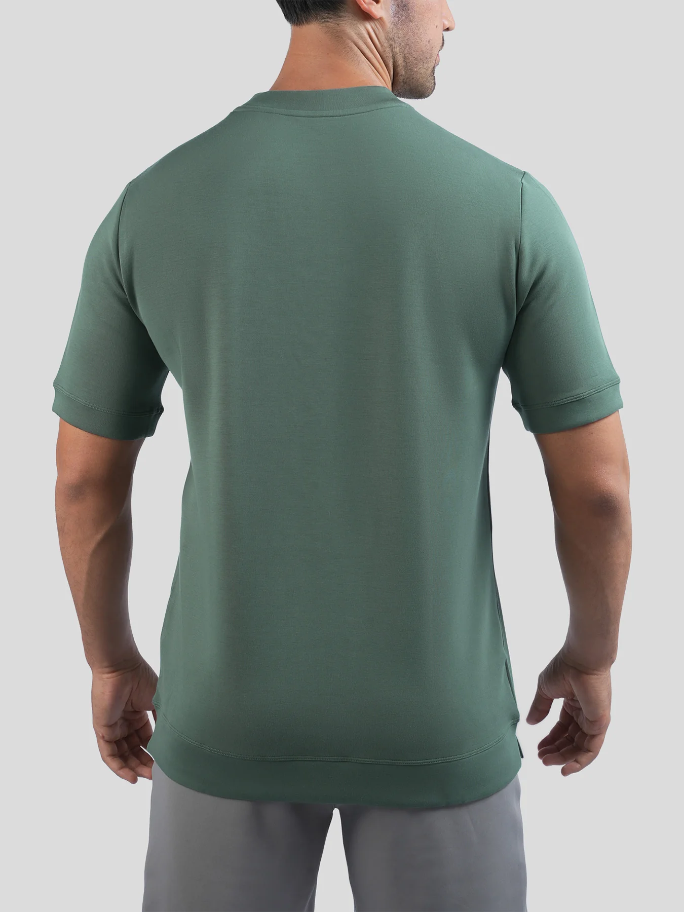 Modal Blend Short Sleeve Tee:Slim Fit - Image 48