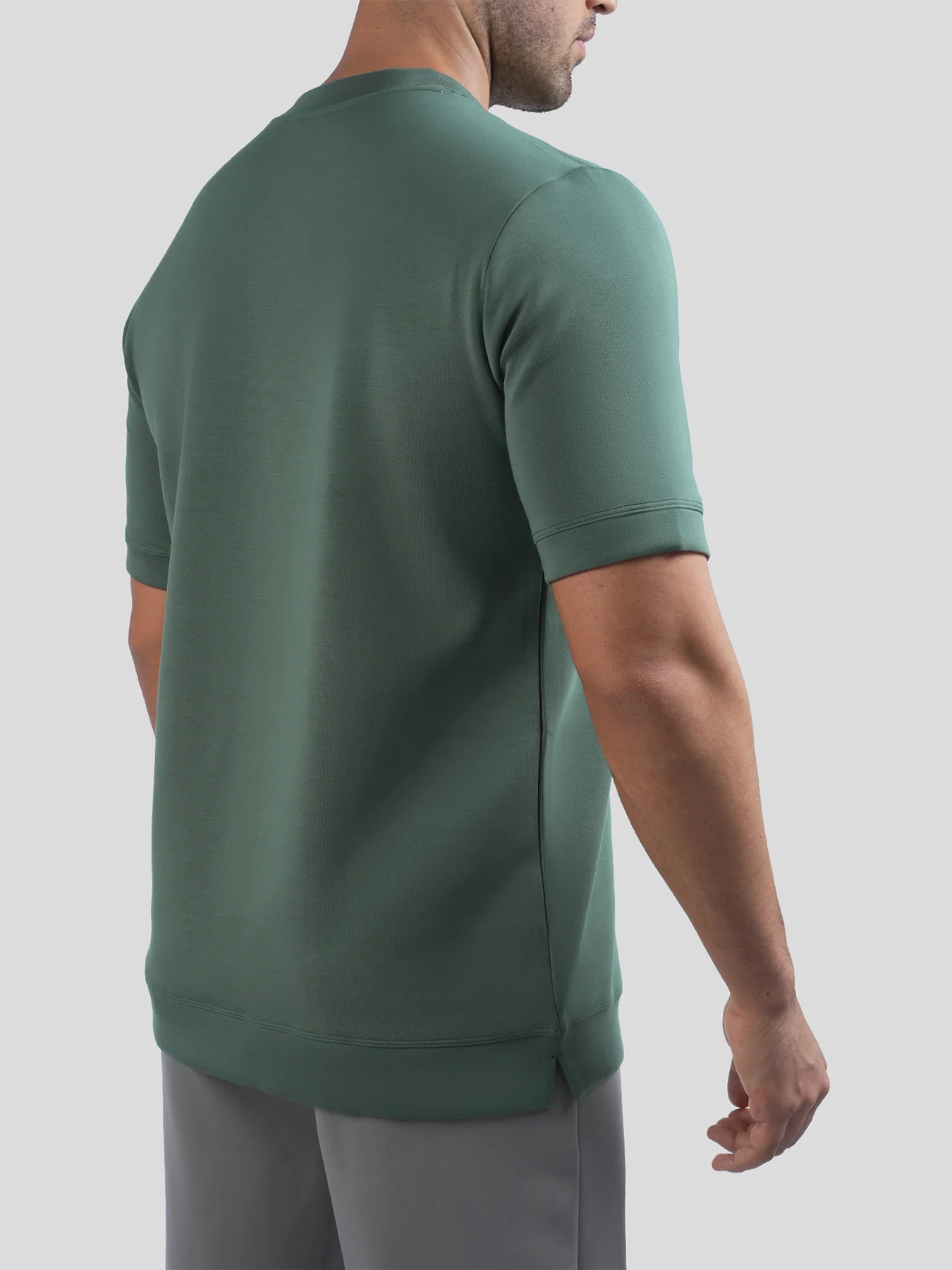 Modal Blend Short Sleeve Tee:Slim Fit - Image 49