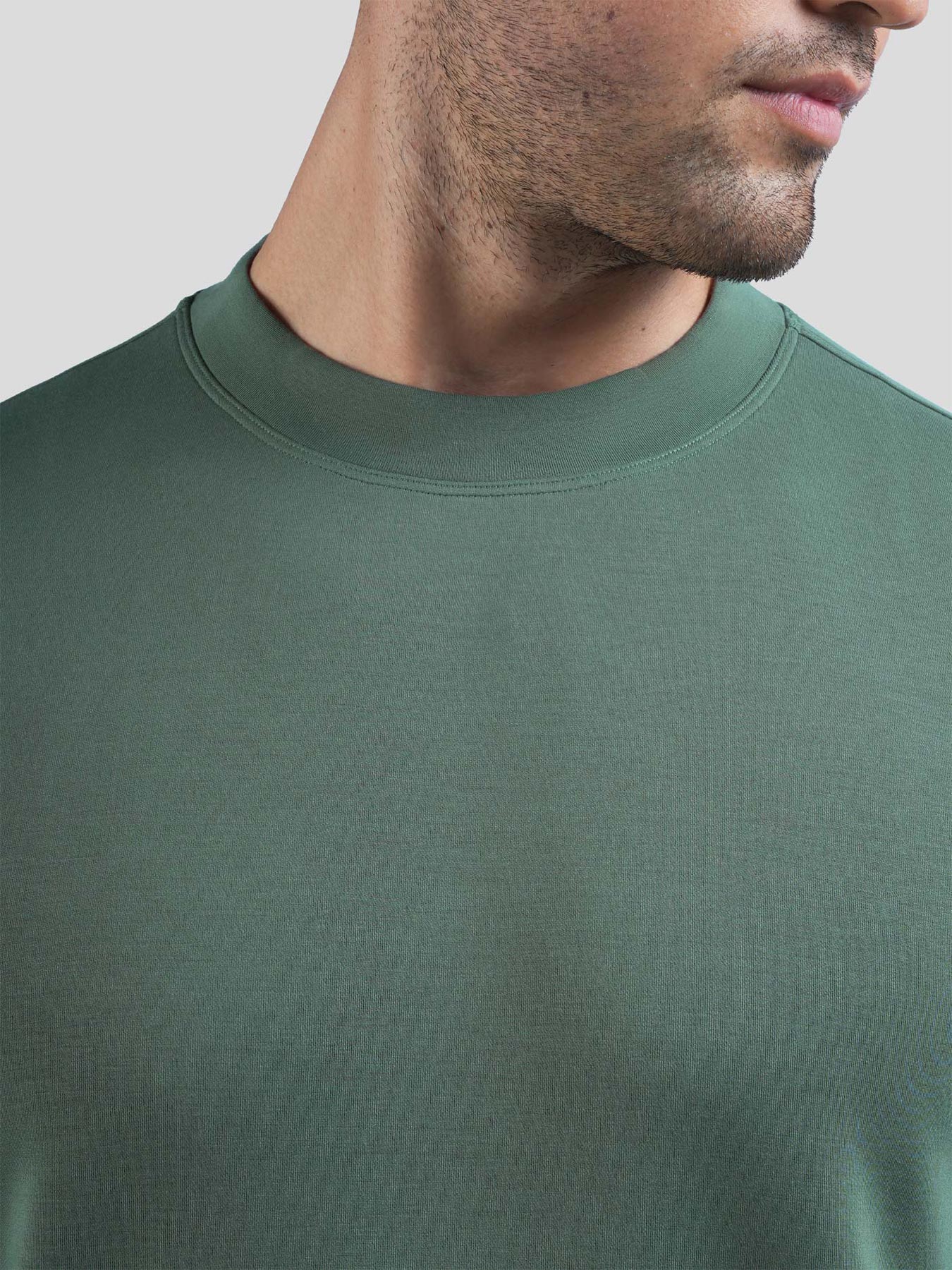 Modal Blend Short Sleeve Tee:Slim Fit - Image 51