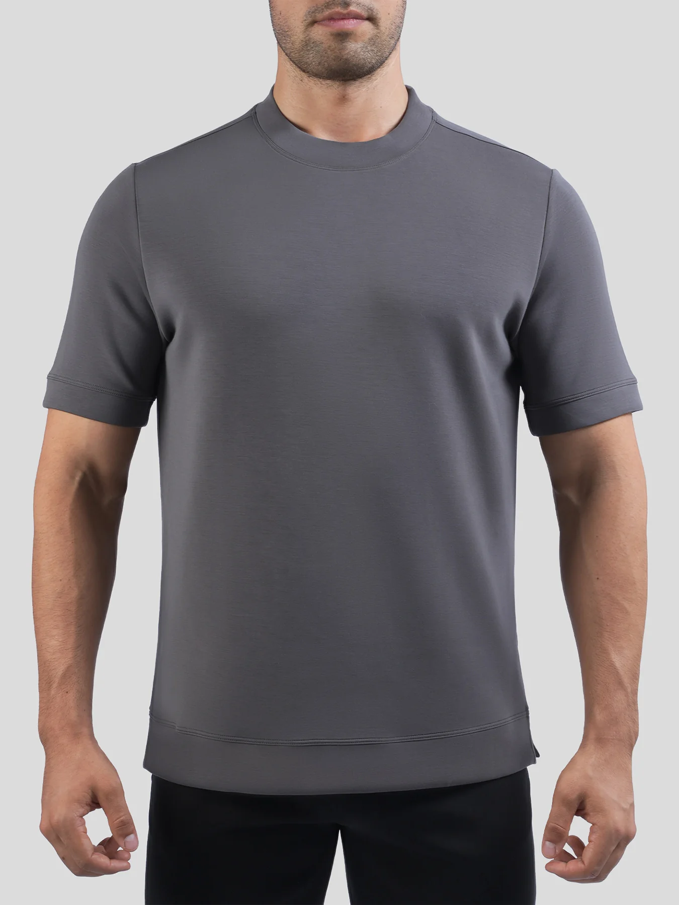 Modal Blend Short Sleeve Tee:Slim Fit - Image 54