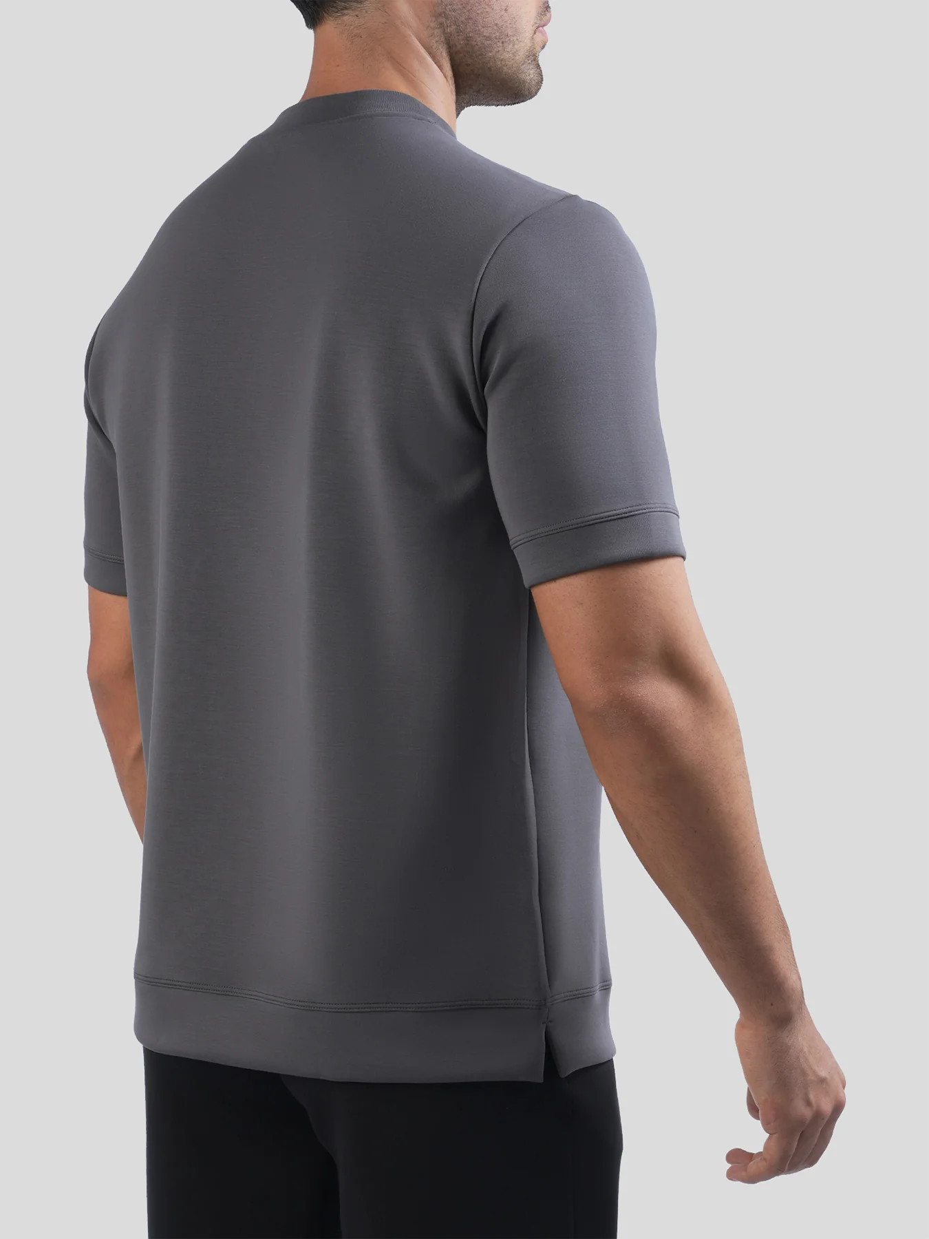 Modal Blend Short Sleeve Tee:Slim Fit - Image 55