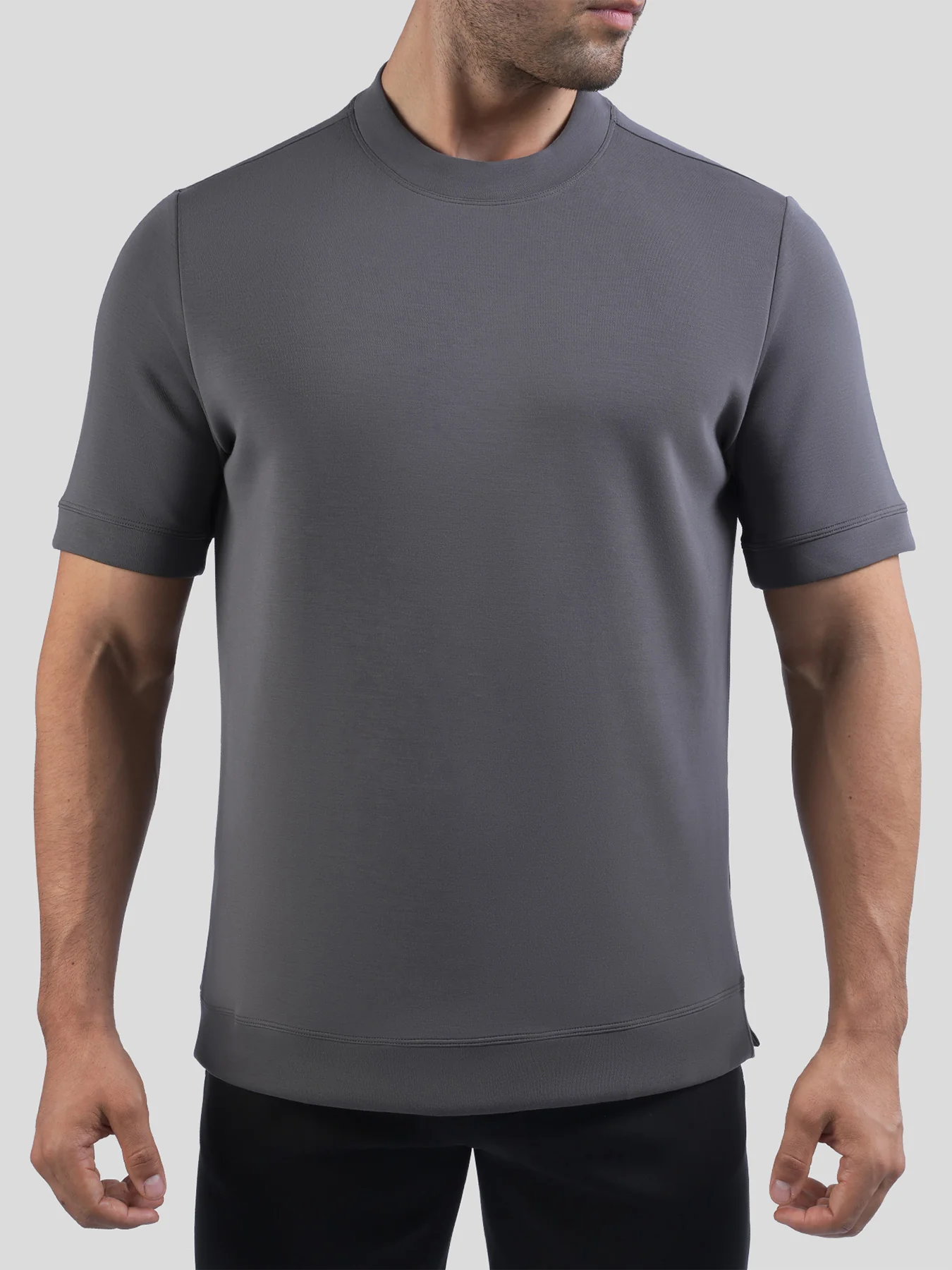 Modal Blend Short Sleeve Tee:Slim Fit - Image 56