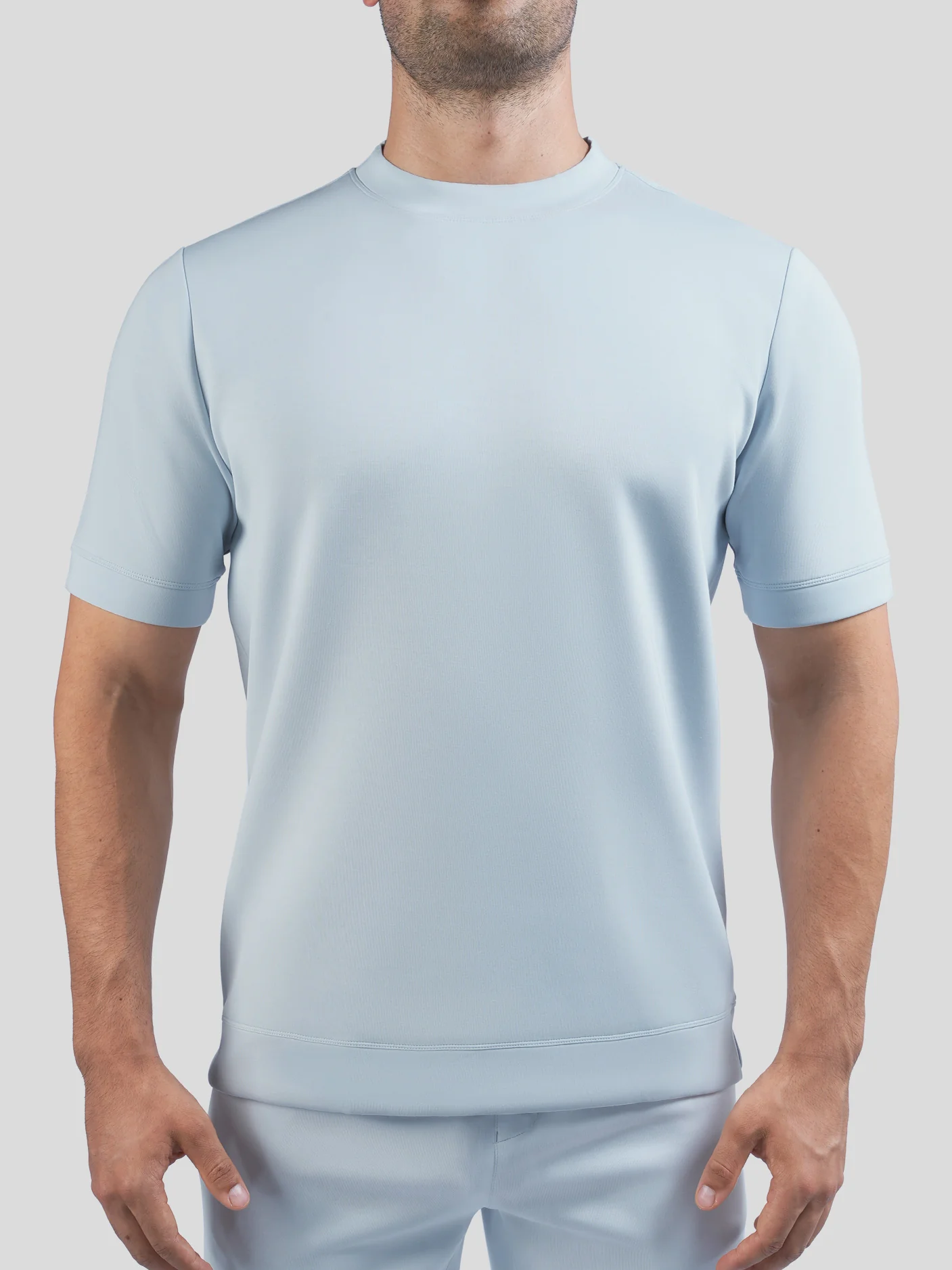 Modal Blend Short Sleeve Tee:Slim Fit - Image 60