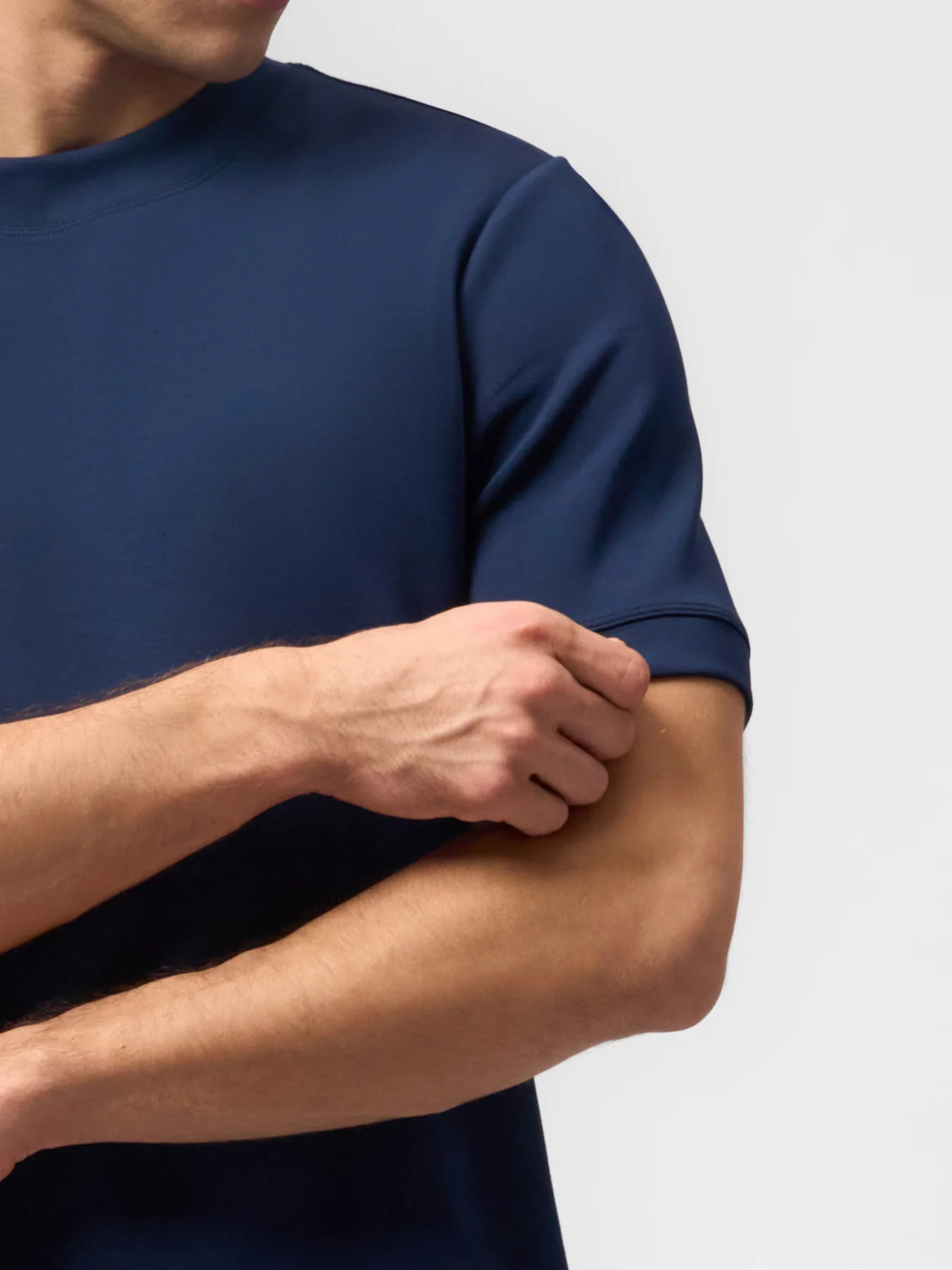 Modal Blend Short Sleeve Tee:Slim Fit - Image 76