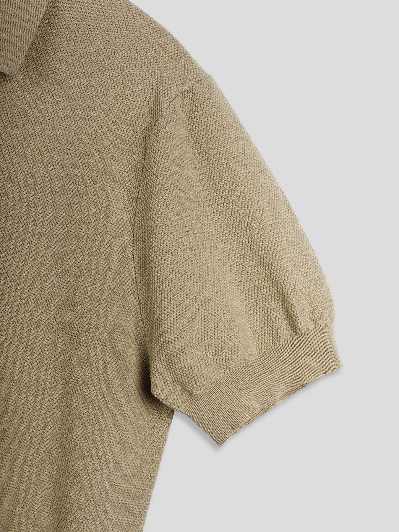 FlexKnit Active Knitted Zip Polo - Image 16