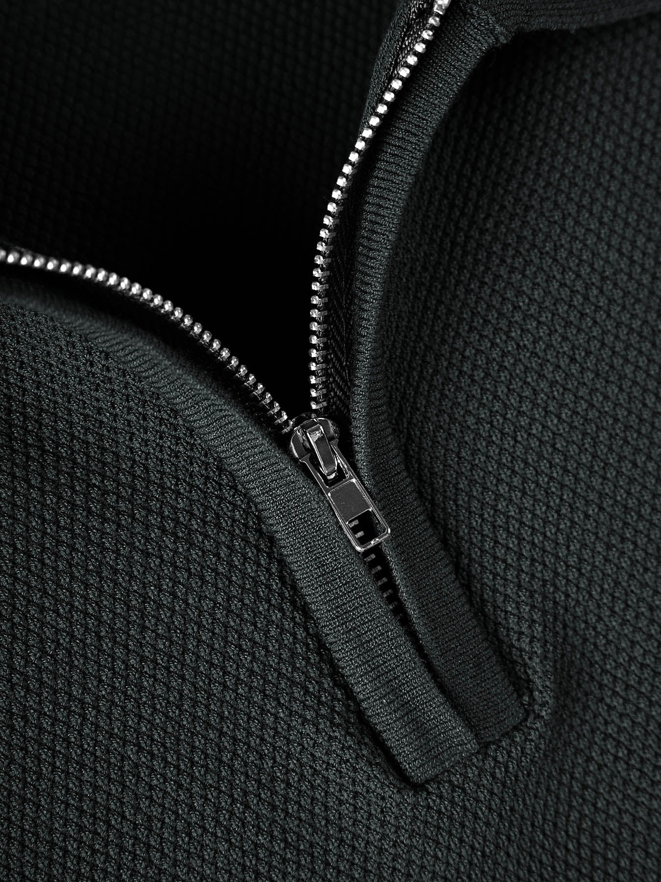 FlexKnit Active Knitted Zip Polo - Image 24