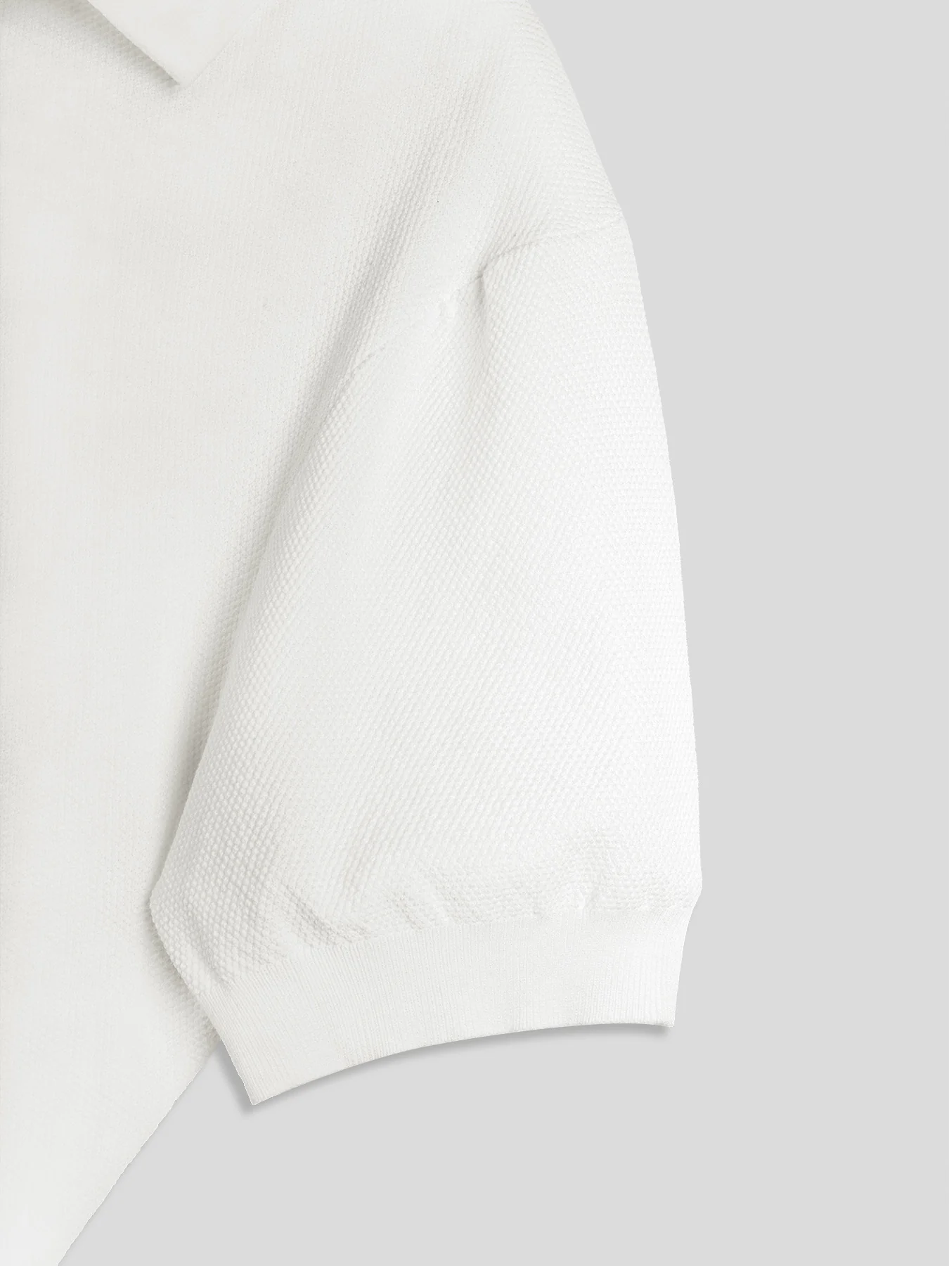 FlexKnit Active Knitted Zip Polo - Image 7