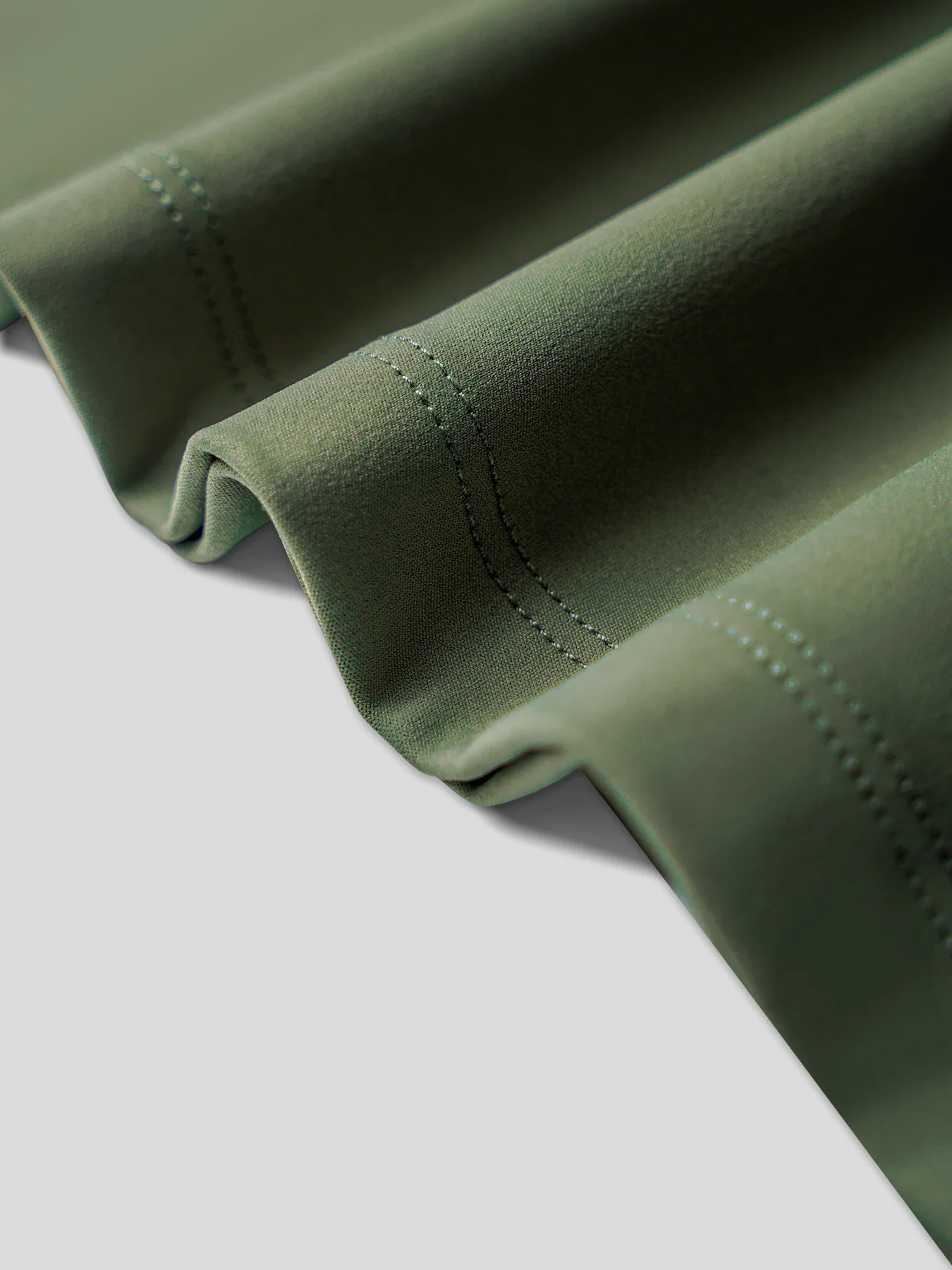 SmoothBlend Classic Fit Half Zip Mock Neck Tee:Zip Contrast Color - Image 15