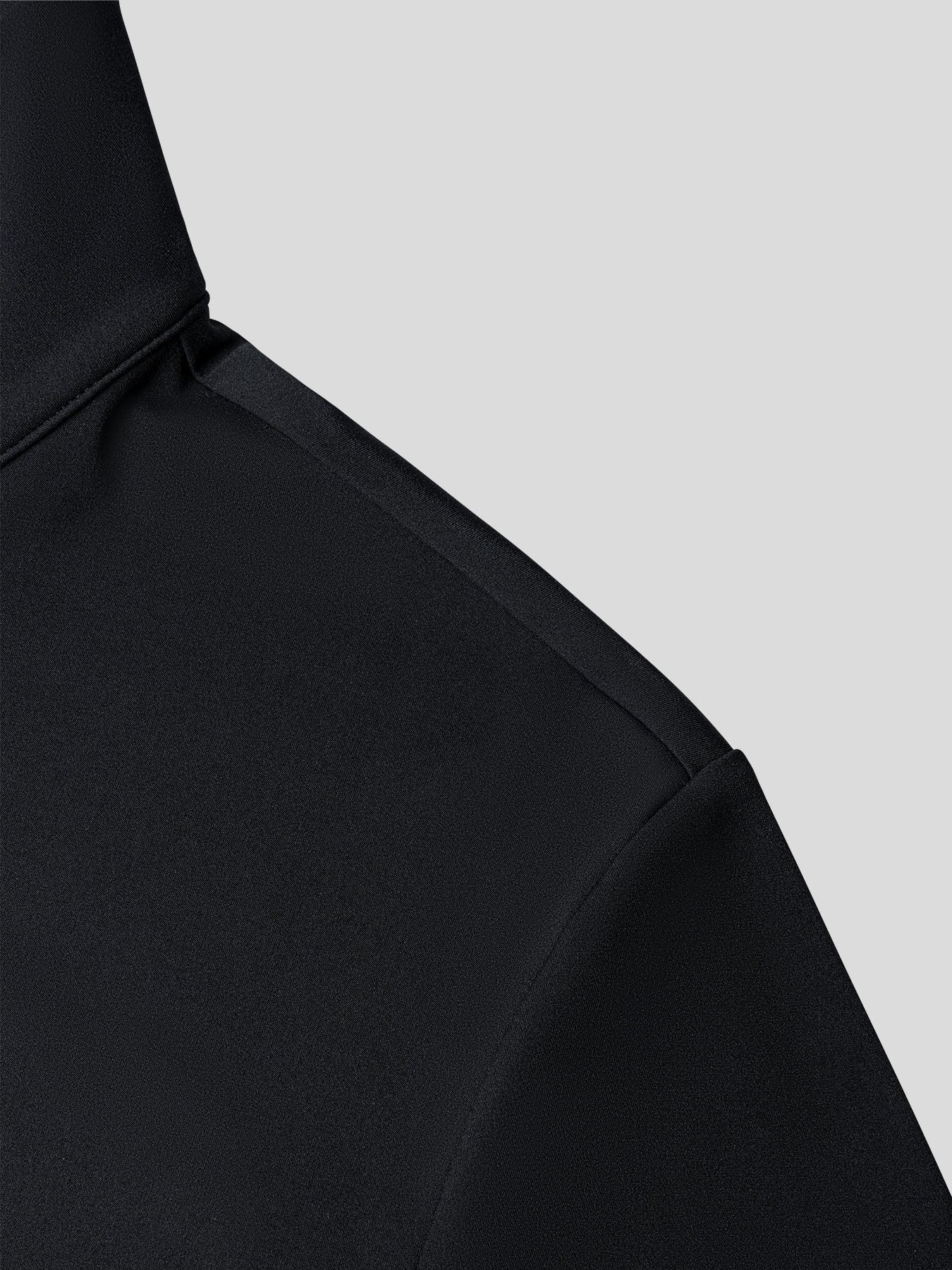 SmoothBlend Classic Fit Half Zip Mock Neck Tee:Zip Contrast Color - Image 3