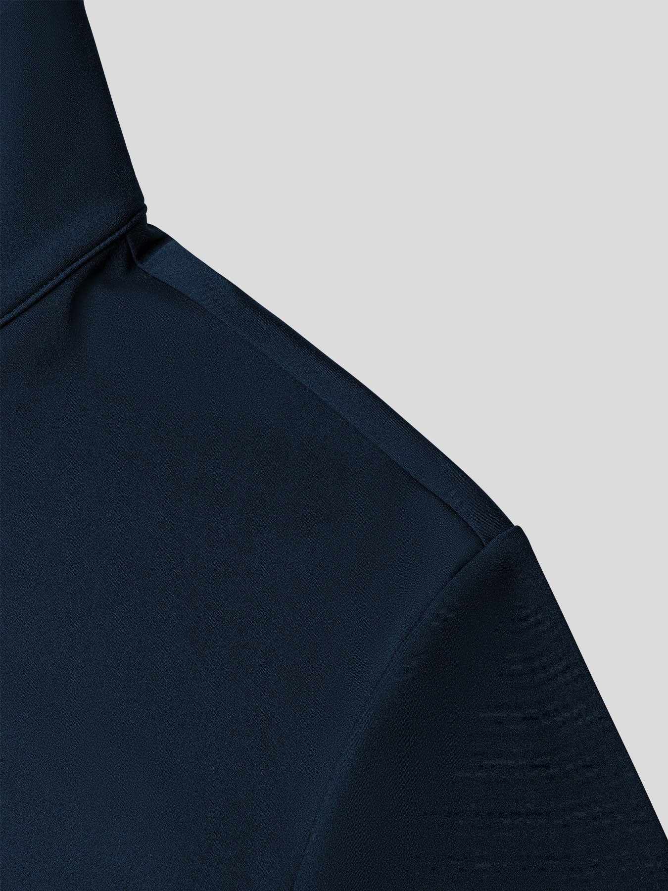 SmoothBlend Classic Fit Half Zip Mock Neck Tee:Zip Contrast Color - Image 8