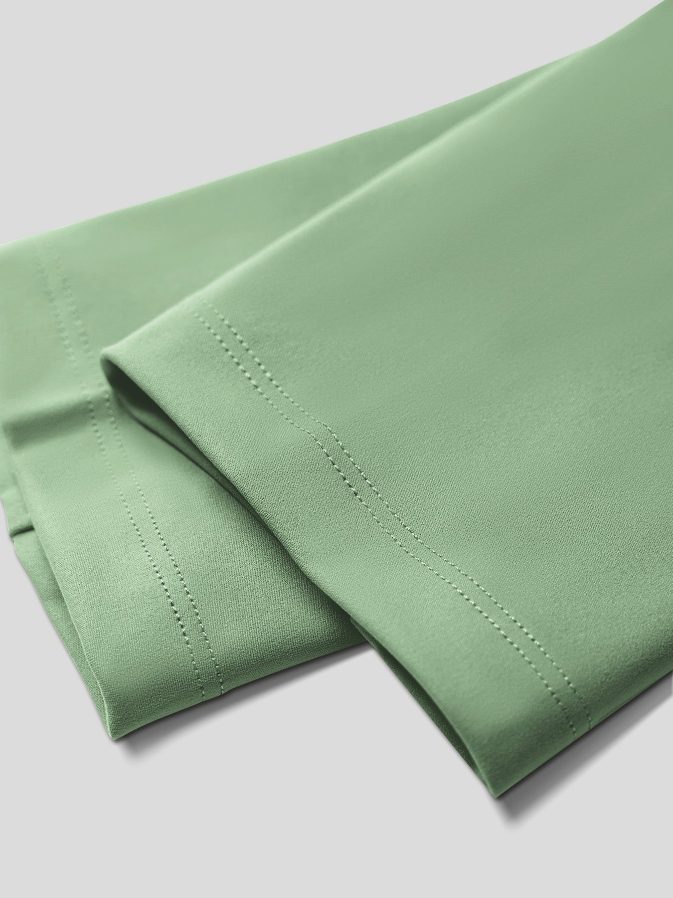 SmoothBlend Slim Fit Half Zip Mock Neck Tee: Zip Contrast Color - Image 14