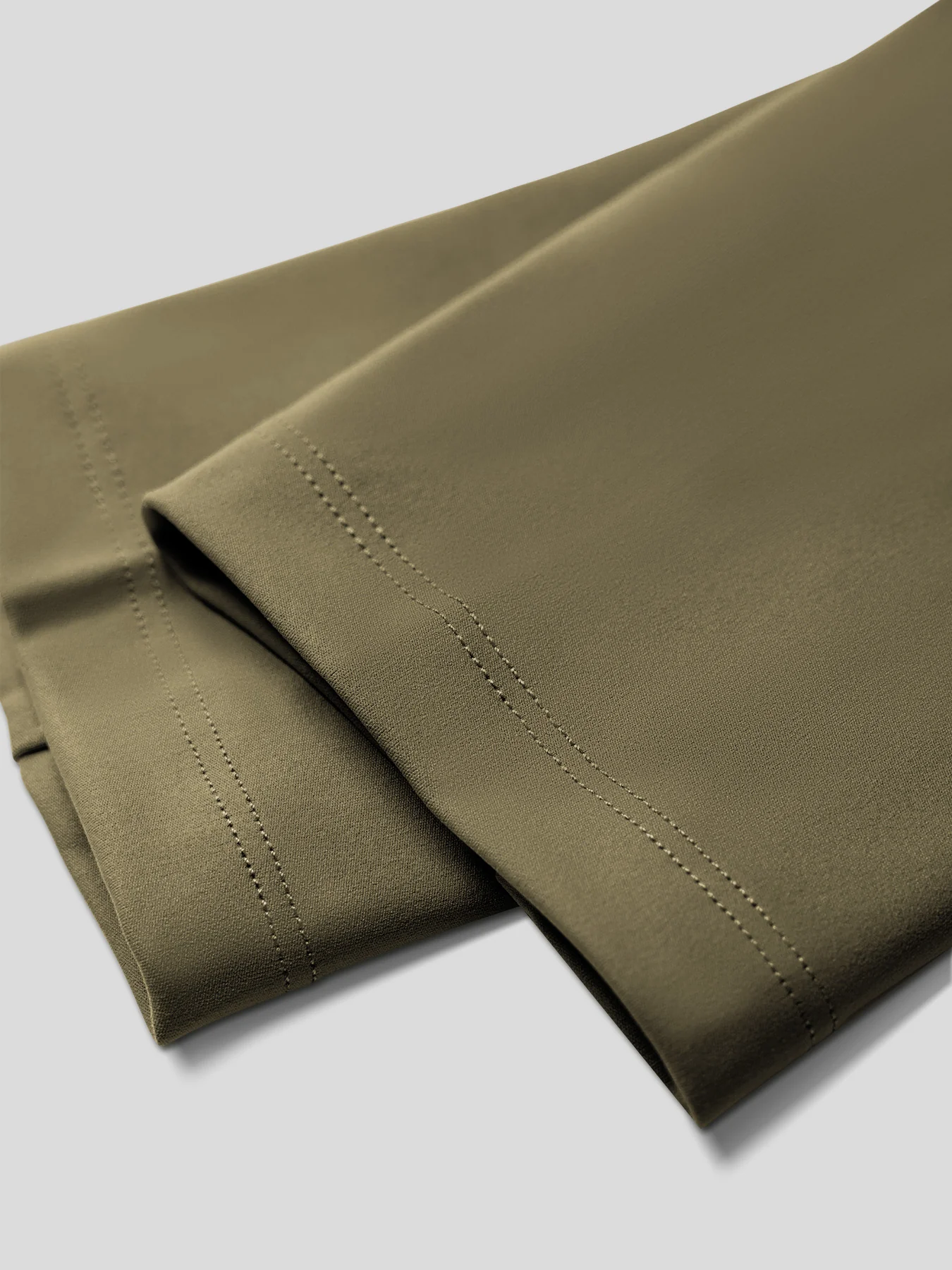 SmoothBlend Slim Fit Half Zip Mock Neck Tee: Zip Contrast Color - Image 29