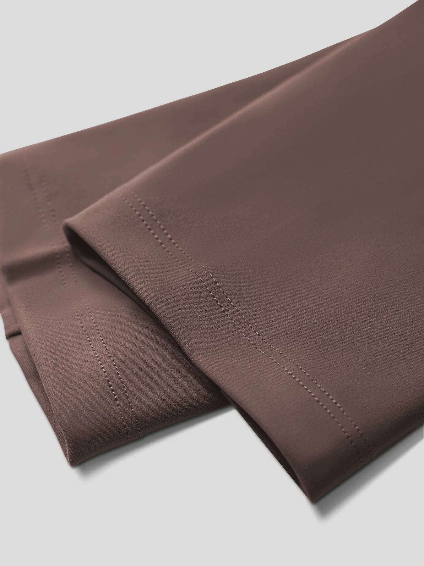 SmoothBlend Slim Fit Half Zip Mock Neck Tee: Zip Contrast Color - Image 33