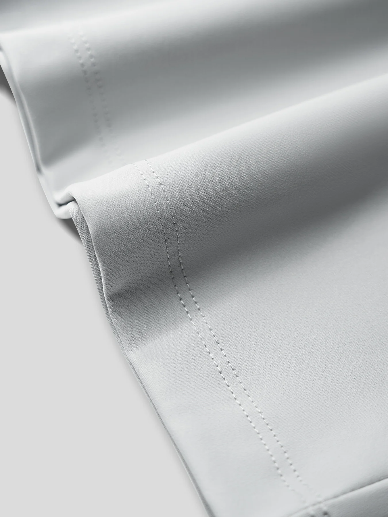 SmoothBlend Half Zip Mock Neck Tee: Zip Same Color - Image 42