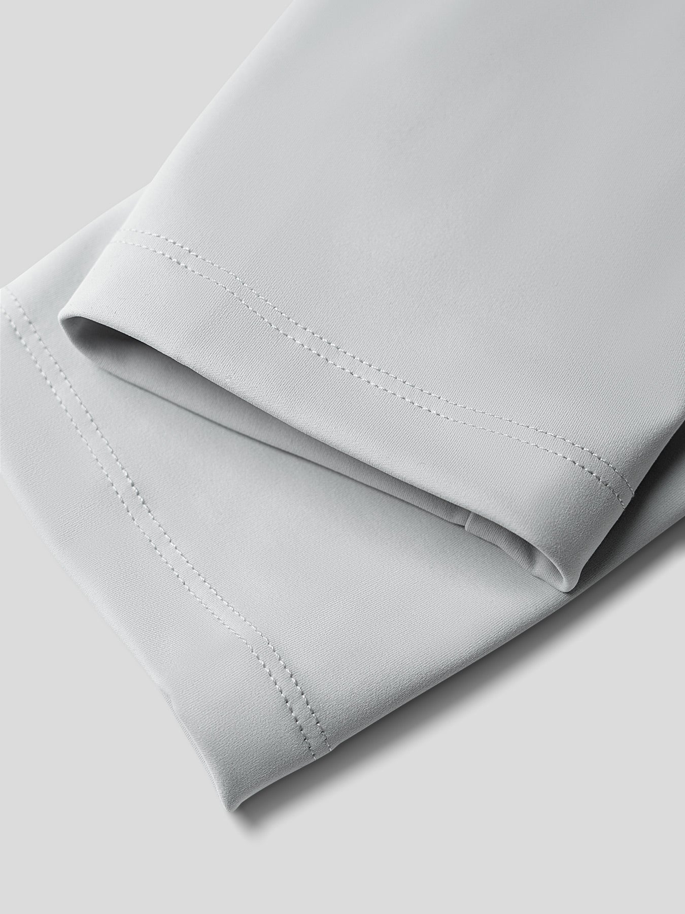 SmoothBlend Half Zip Mock Neck Tee: Zip Same Color - Image 43