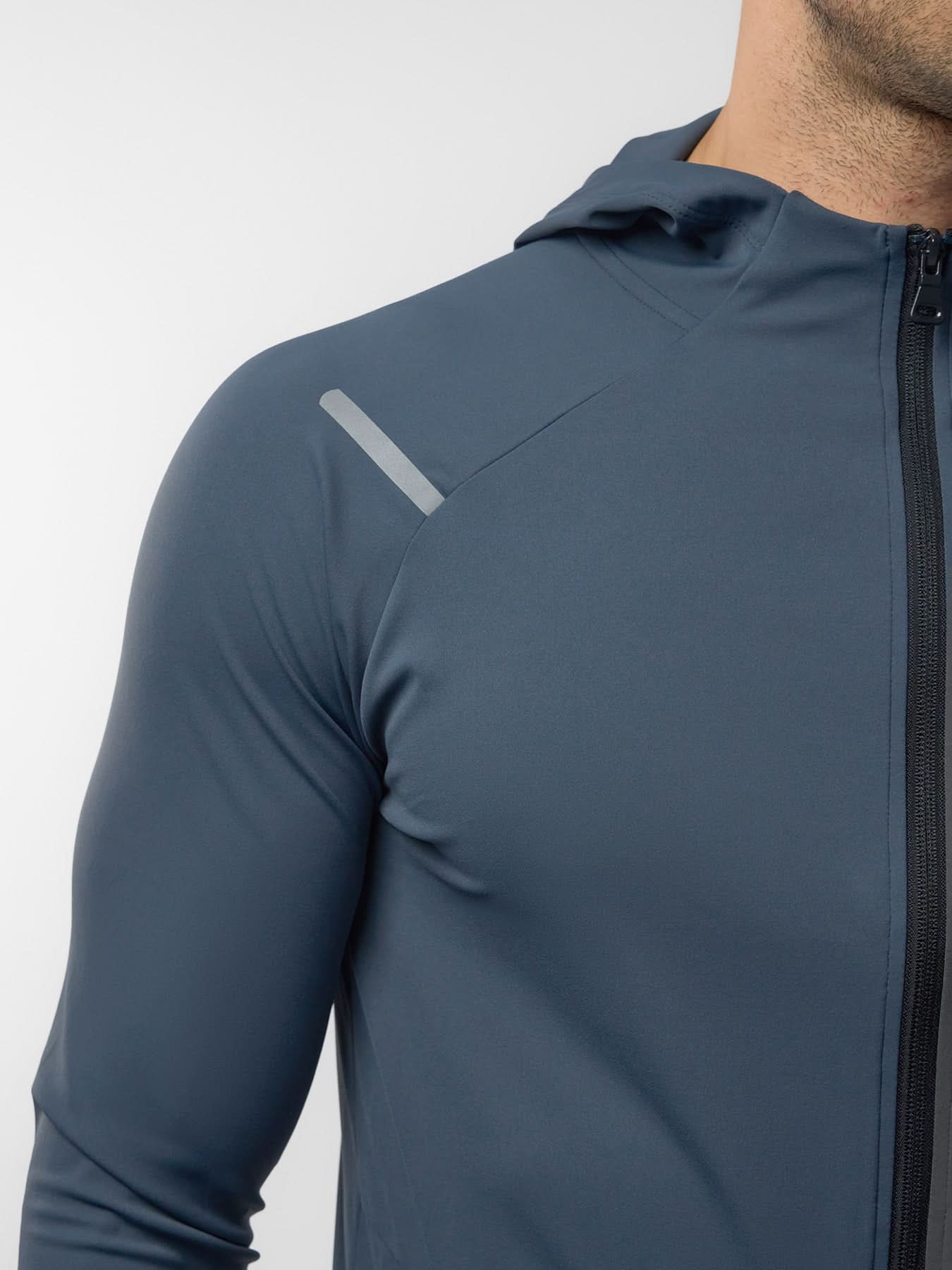 SmoothBlend Quick Dry Sports Fitness Hooded Jacket - Image 4