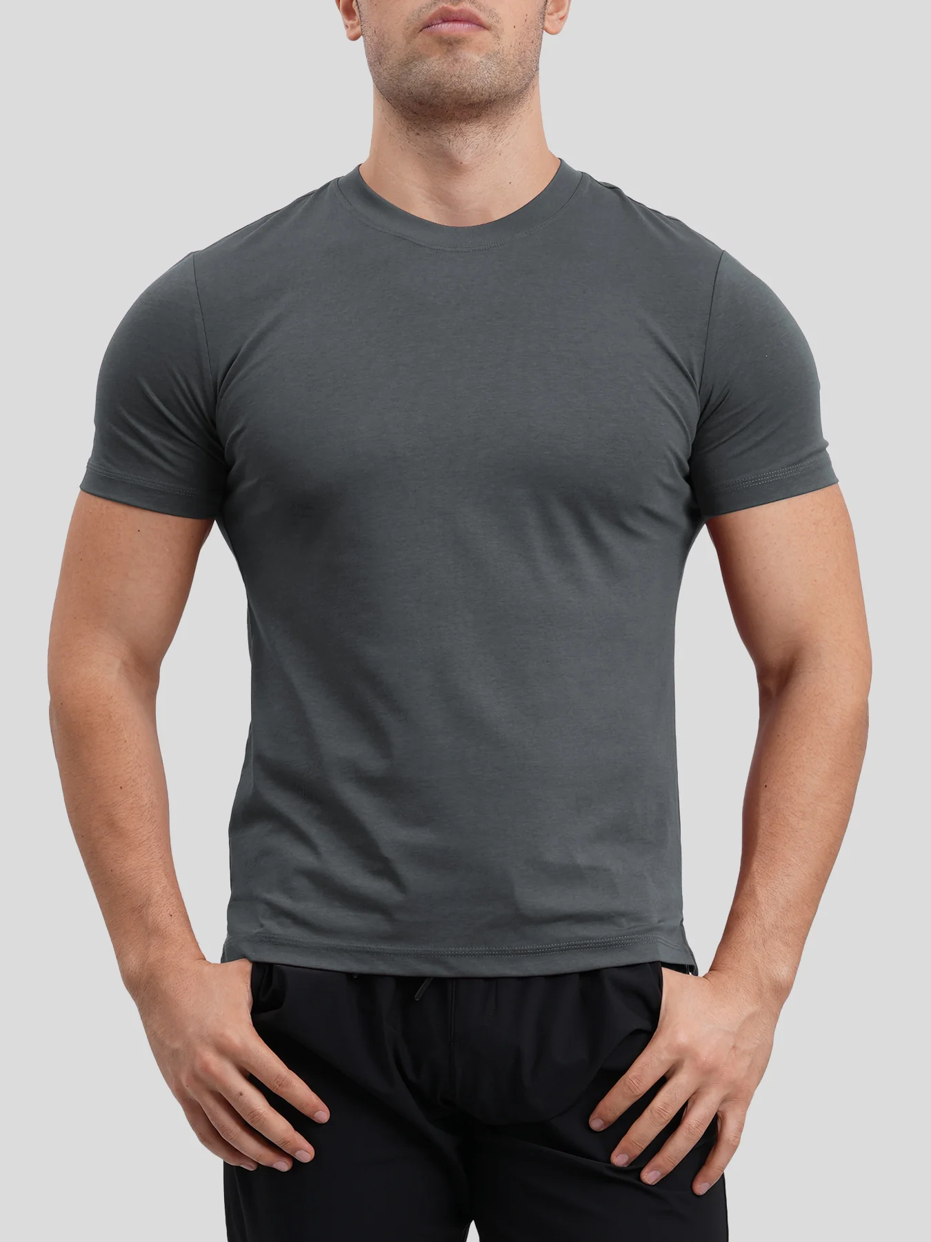 StayCool 2.0 Slim Fit Split-Hem Tee - Image 46