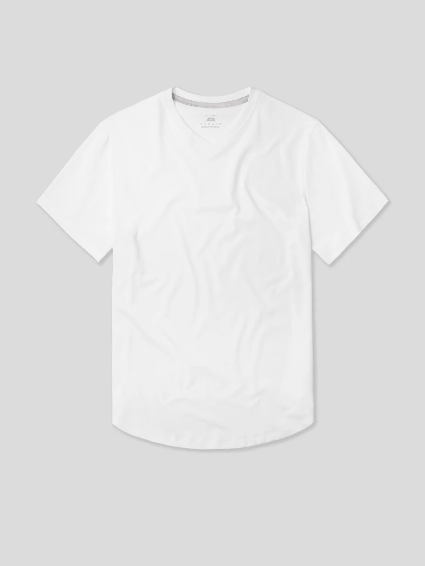 StayCool 2.0 V-neck Curve-Hem Tee: Slim Fit - Image 13