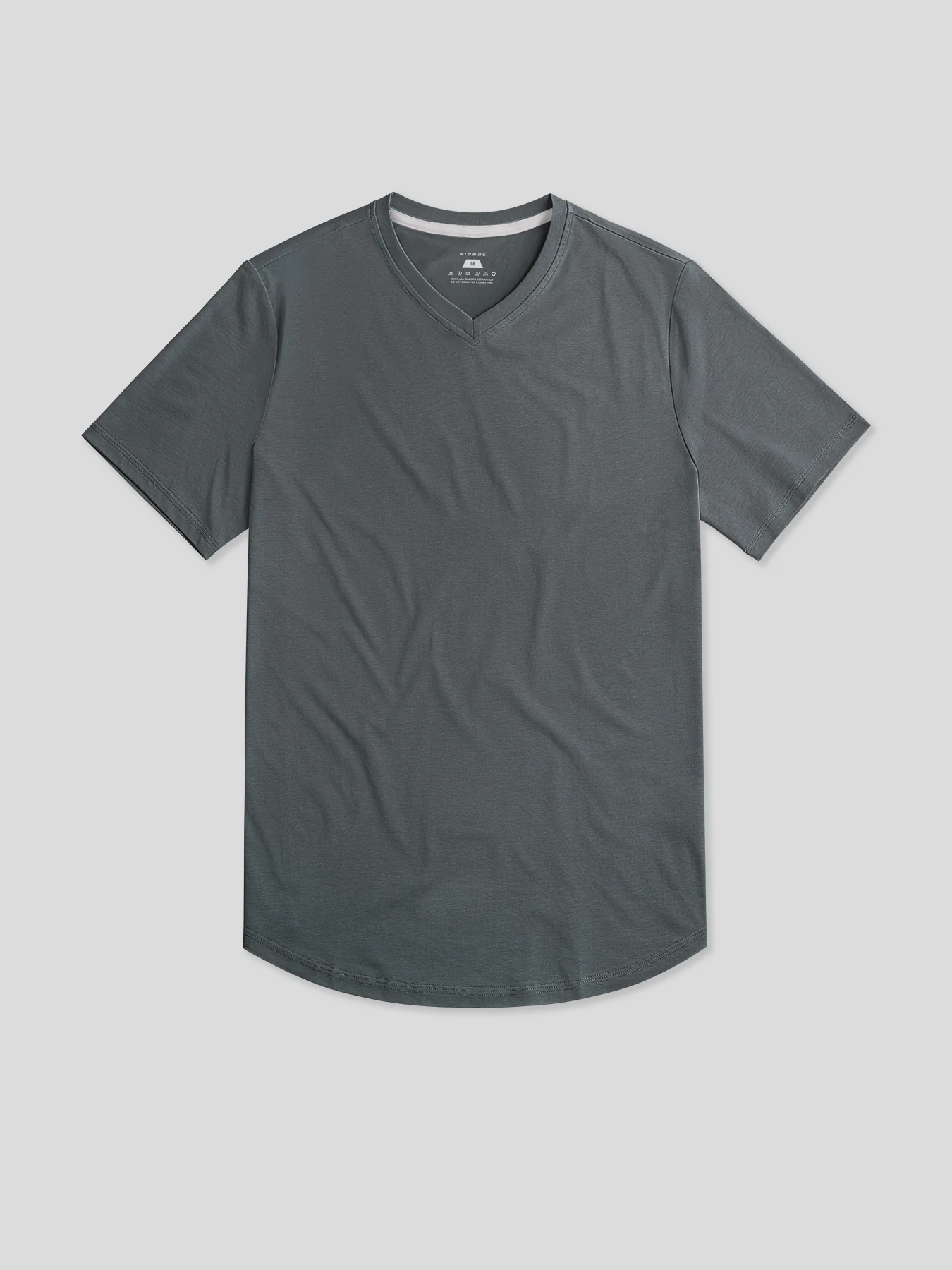 StayCool 2.0 V-neck Curve-Hem Tee: Slim Fit - Image 26