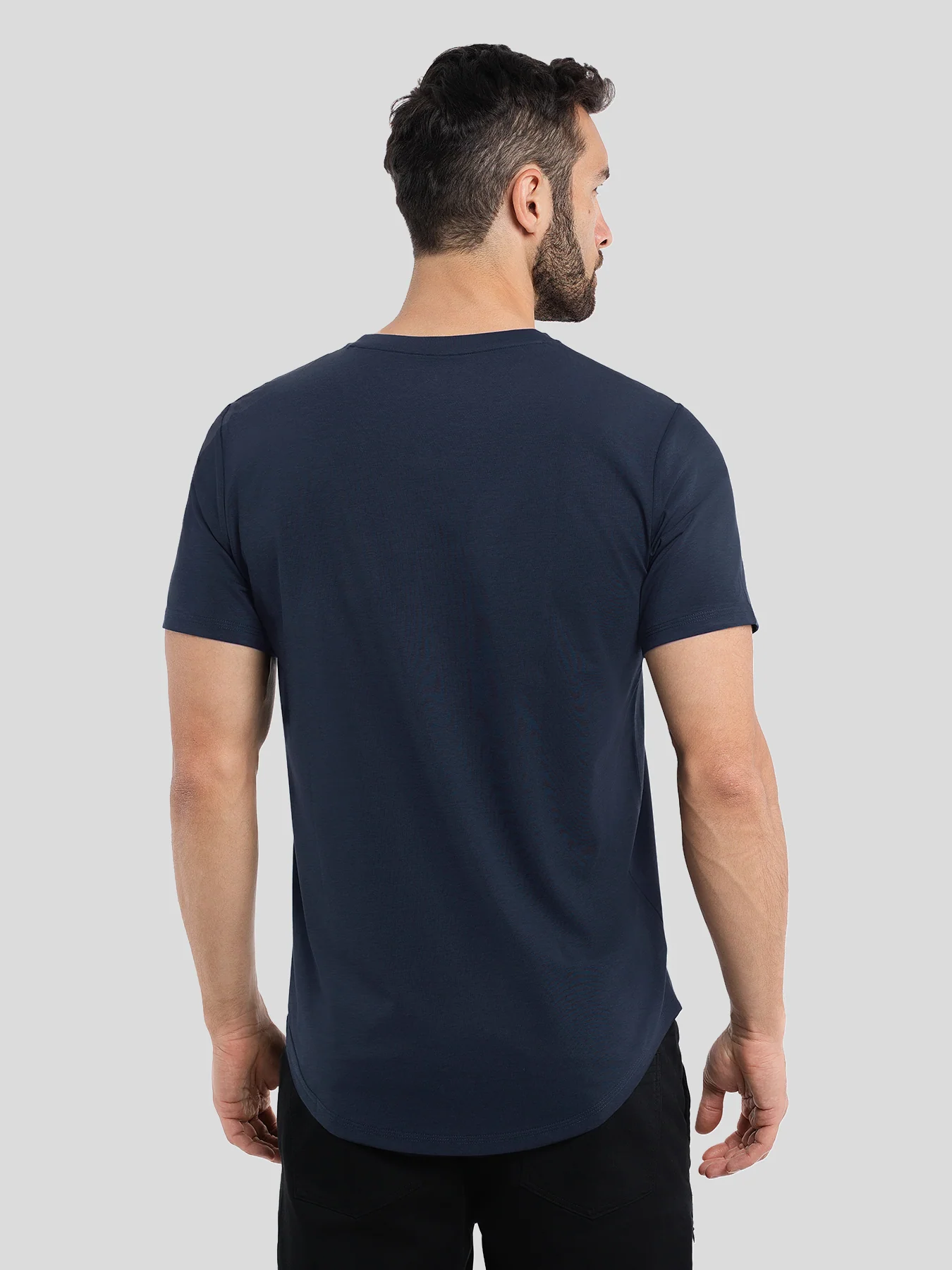 StayCool 2.0 V-neck Elongated Tee: Slim Fit - Image 12