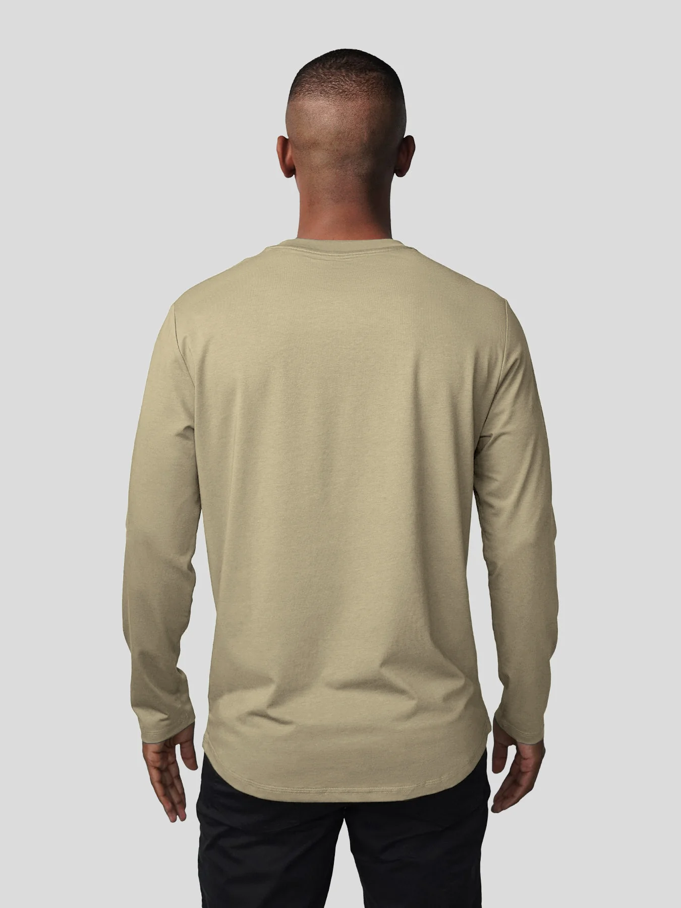 StaySmooth Long Sleeve Curve Hem Tee:Classic Fit - Image 79