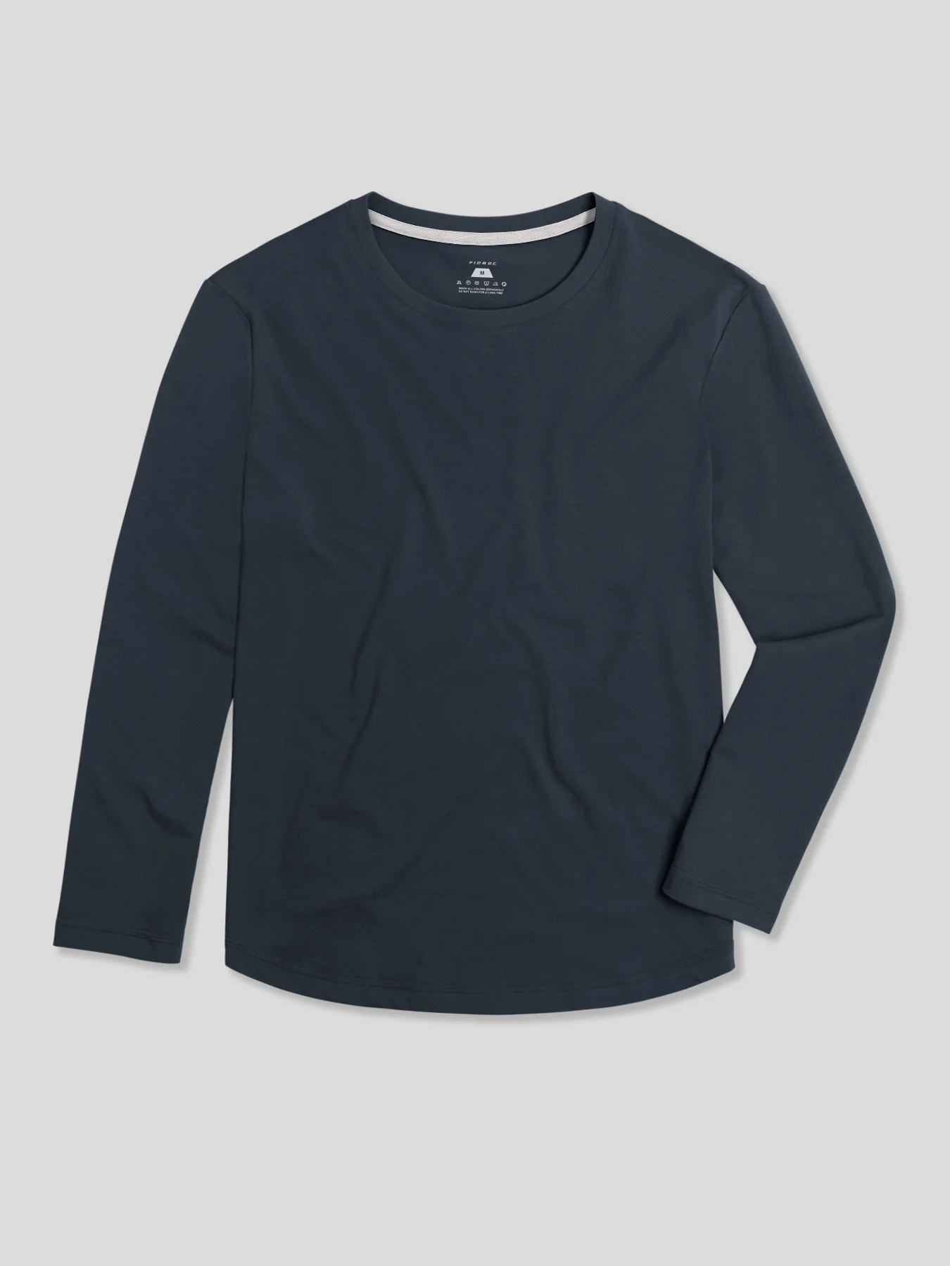 StaySmooth Long Sleeve Curve Hem Tee:Classic Fit - Image 5