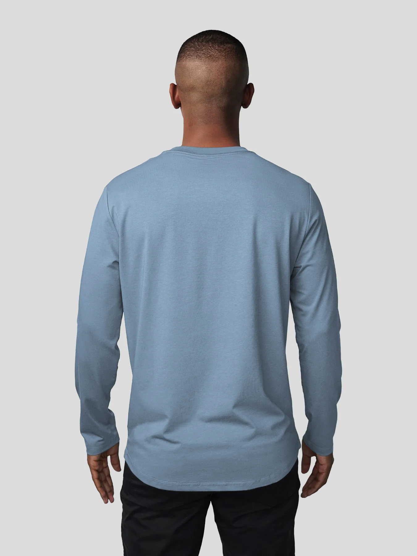 StaySmooth Long Sleeve Curve Hem Tee:Classic Fit - Image 64