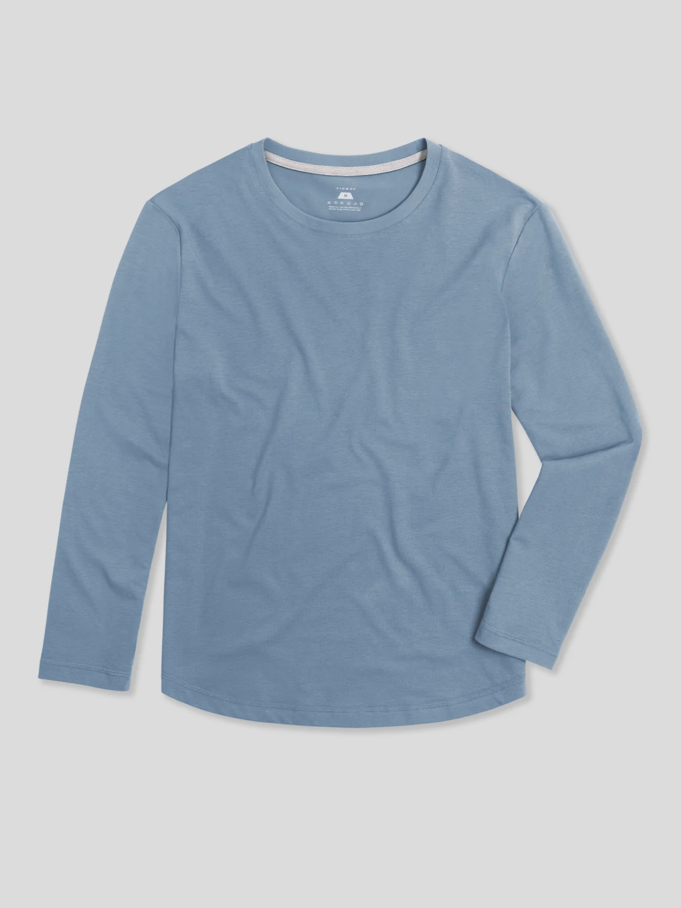 StaySmooth Long Sleeve Curve Hem Tee:Classic Fit - Image 77