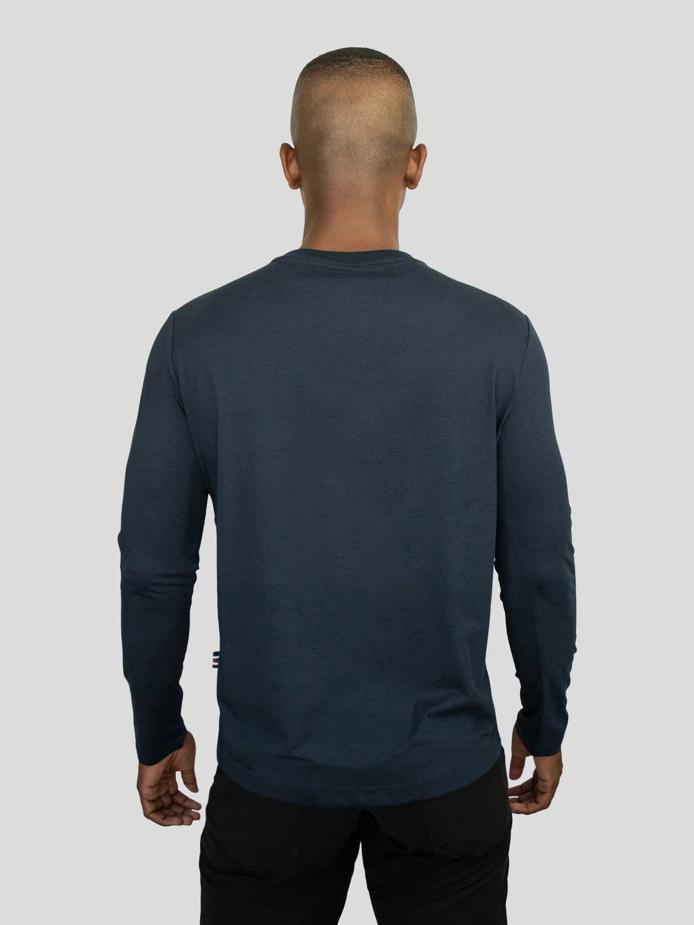 StaySmooth Long Sleeve Curve Hem Tee: Slim Fit - Image 23