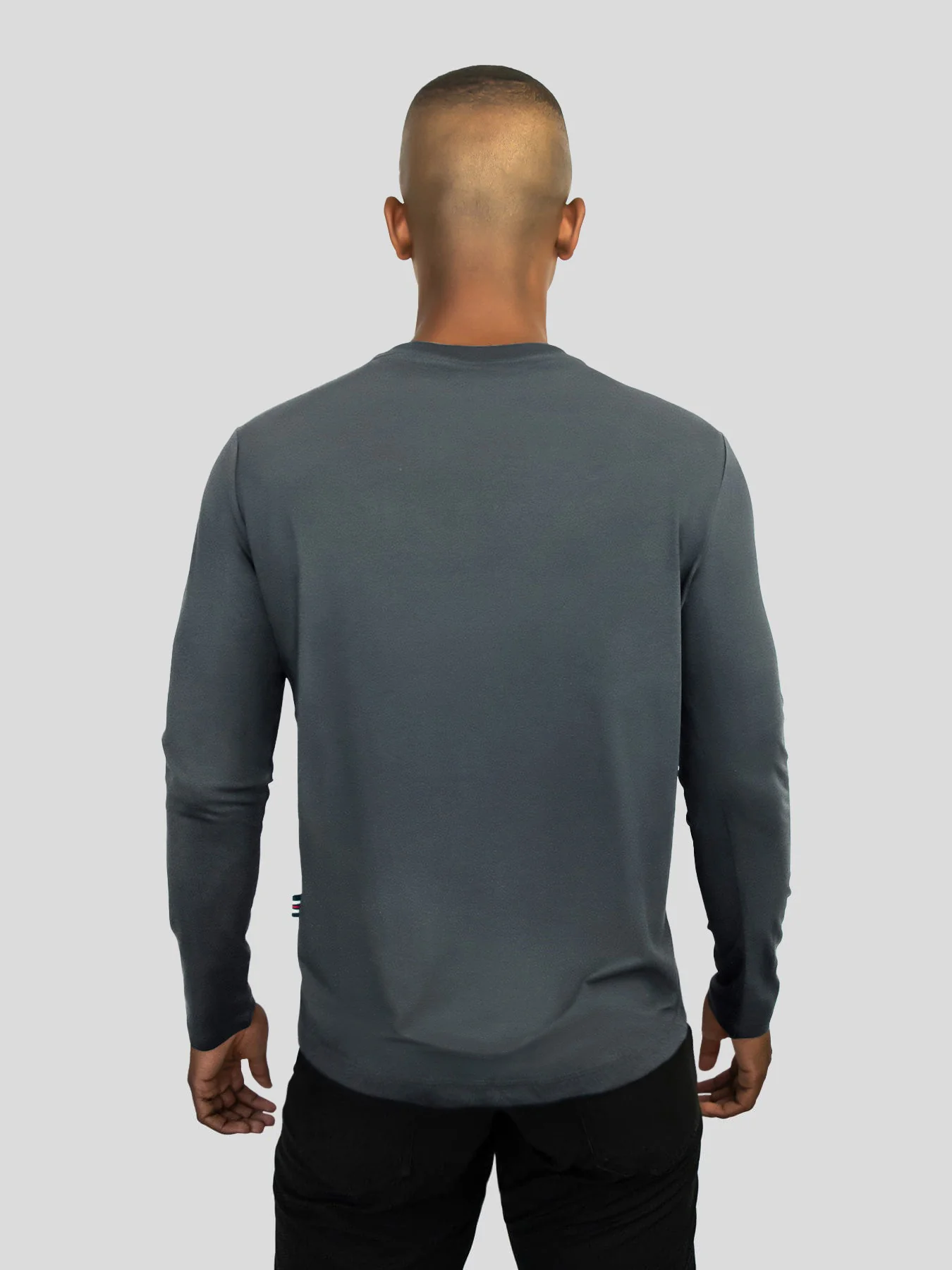 StaySmooth Long Sleeve Curve Hem Tee: Slim Fit - Image 31