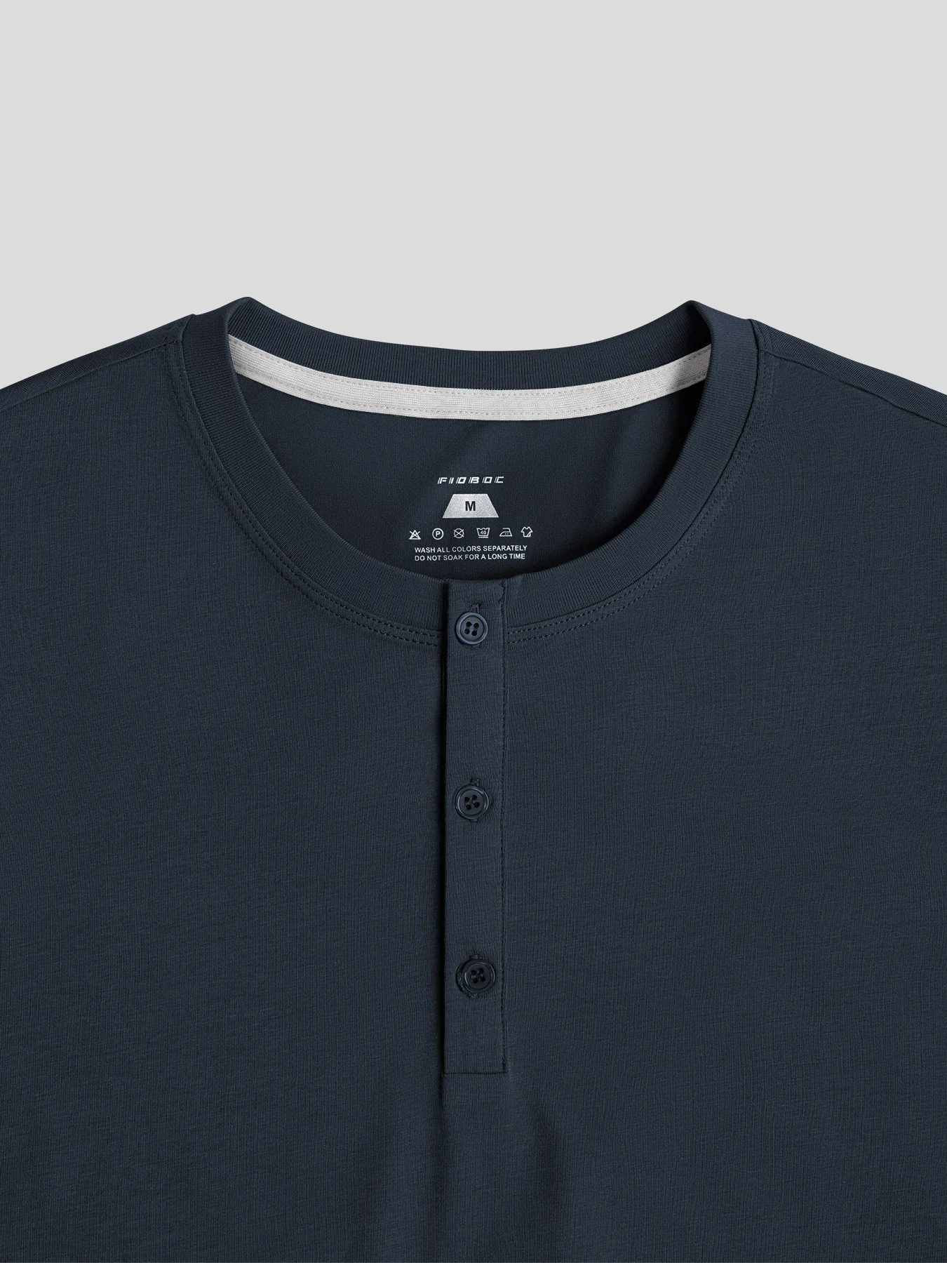 StaySmooth Long Sleeve Henley Drop-Cut Tee - Image 19