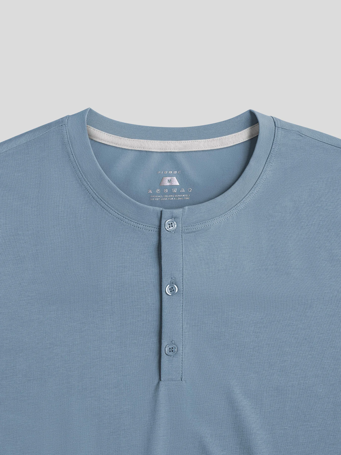 StaySmooth Long Sleeve Henley Drop-Cut Tee - Image 27