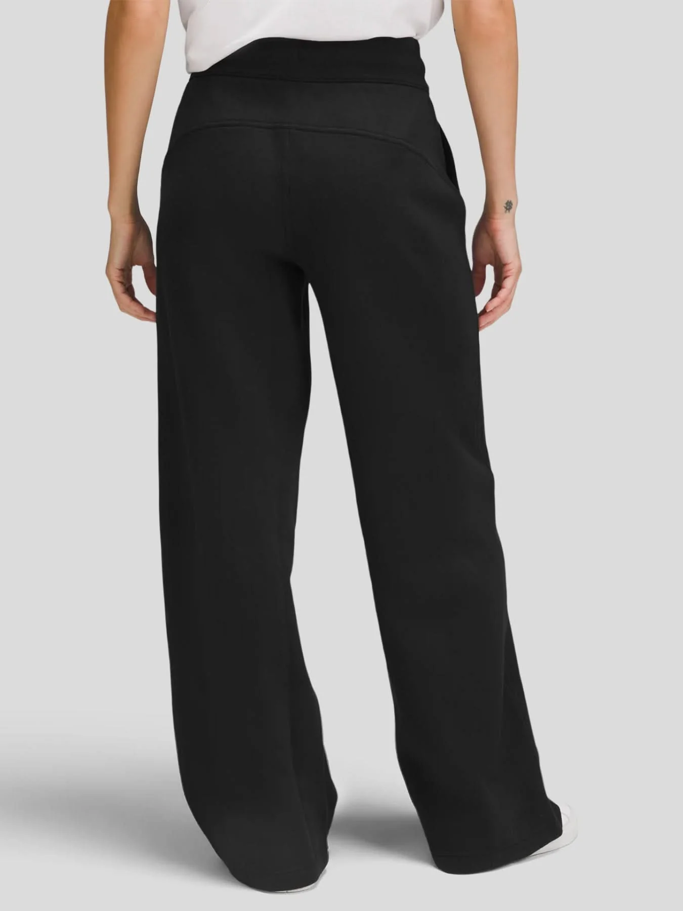 Modal Blend Mid-Rise Wide Leg Pant - Image 7